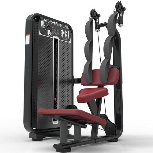 坐式压腹训练器 坐姿收腹肌器械 商用健身房室内健身器材向日葵污视频APP下载批发大图展示1